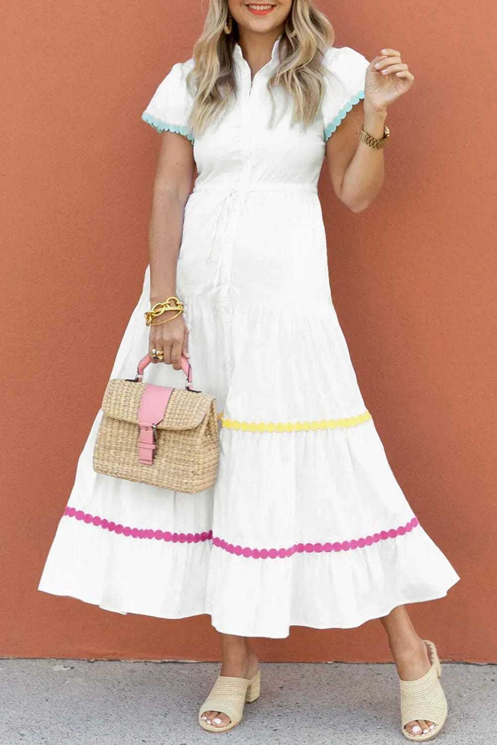 Elegant Stride Long Dress